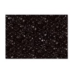 black white Stars Sticker A4 (10 pack)