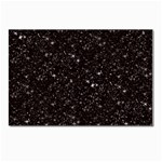 black white Stars Postcard 4 x 6  (Pkg of 10)