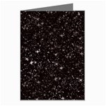 black white Stars Greeting Cards (Pkg of 8)