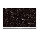 black white Stars Business Card Holder