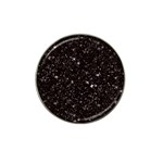 black white Stars Hat Clip Ball Marker