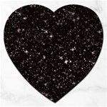 black white Stars Jigsaw Puzzle (Heart)