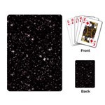 black white Stars Playing Cards Single Design