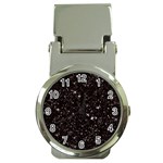 black white Stars Money Clip Watch