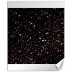 black white Stars Canvas 16  x 20 