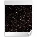 black white Stars Canvas 18  x 24 