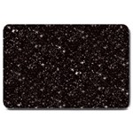 black white Stars Large Doormat