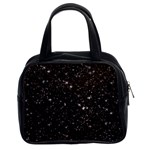 black white Stars Classic Handbag (Two Sides)