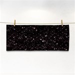 black white Stars Hand Towel