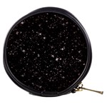 black white Stars Mini Makeup Bag