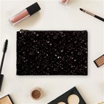 black white Stars Cosmetic Bag (Medium)