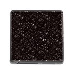 black white Stars Memory Card Reader (Square)