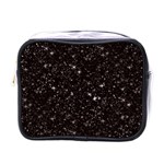 black white Stars Mini Toiletries Bag (One Side)