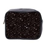 black white Stars Mini Toiletries Bag (Two Sides)