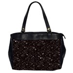 black white Stars Oversize Office Handbag (2 Sides)