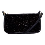 black white Stars Shoulder Clutch Bag