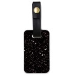 black white Stars Luggage Tag (one side)