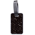 black white Stars Luggage Tag (two sides)