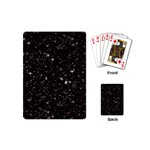 black white Stars Playing Cards (Mini)