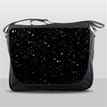 black white Stars Messenger Bag