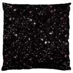 black white Stars Large Cushion Case (One Side)