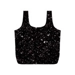 black white Stars Full Print Recycle Bag (S)