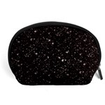 black white Stars Accessory Pouch (Large)