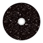 black white Stars CD Wall Clock