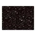 black white Stars Double Sided Flano Blanket (Mini)