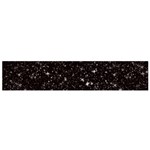 black white Stars Flano Scarf (Small)