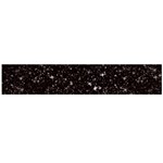 black white Stars Flano Scarf (Large)