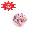 heart Emoji 1  Mini Magnet (10 pack) 