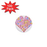 heart Emoji 1  Mini Button (100 pack) 