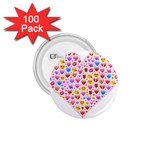 heart Emoji 1.75  Button (100 pack) 