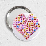 heart Emoji 2.25  Handbag Mirror