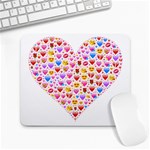 heart Emoji Large Mousepad