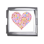 heart Emoji Mega Link Italian Charm (18mm)