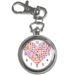 heart Emoji Key Chain Watch