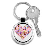 heart Emoji Key Chain (Round)