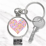 heart Emoji Nail Clippers Key Chain