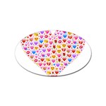 heart Emoji Sticker (Oval)