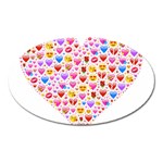 heart Emoji Magnet (Oval)