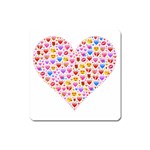 heart Emoji Magnet (Square)