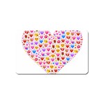 heart Emoji Magnet (Name Card)