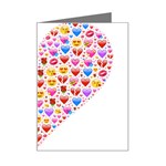 heart Emoji Mini Greeting Card