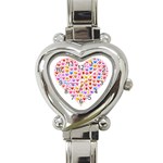 heart Emoji Heart Italian Charm Watch