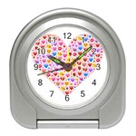 heart Emoji Travel Alarm Clock