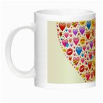 heart Emoji Night Luminous Mug