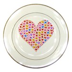 heart Emoji Porcelain Plate