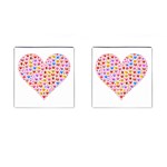 heart Emoji Cufflinks (Square)